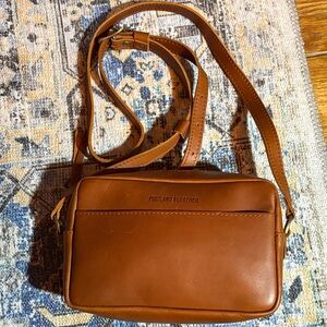 Portland Leather Brown Crossbody Bag